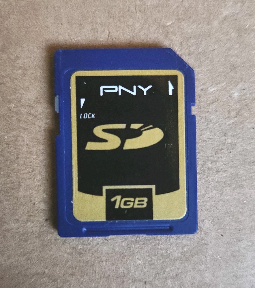 PNY 1GB SD Camera Memory Card Pre-owned