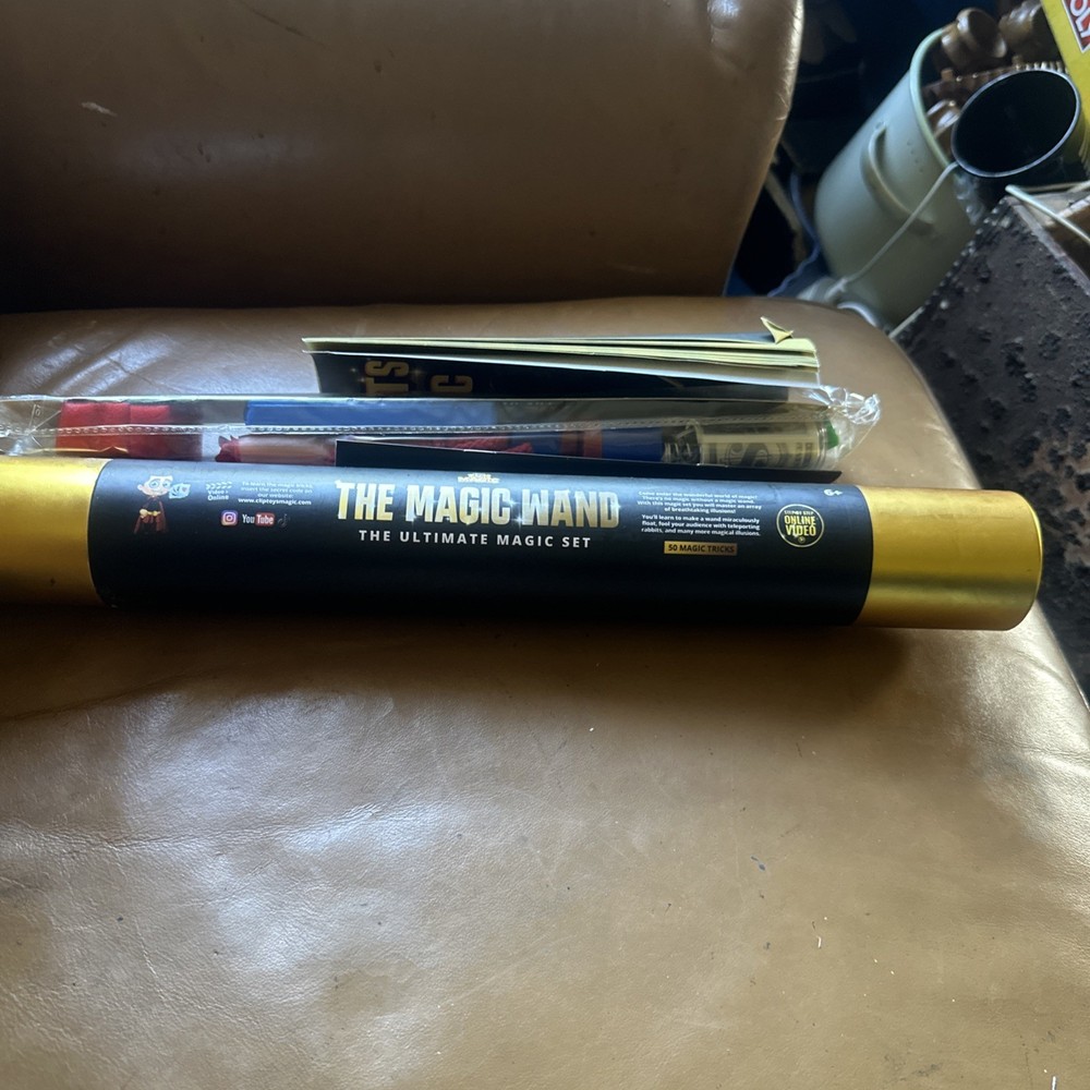 Bin The Magic Wand Set 50Amazing Magic Tricks Peterkin