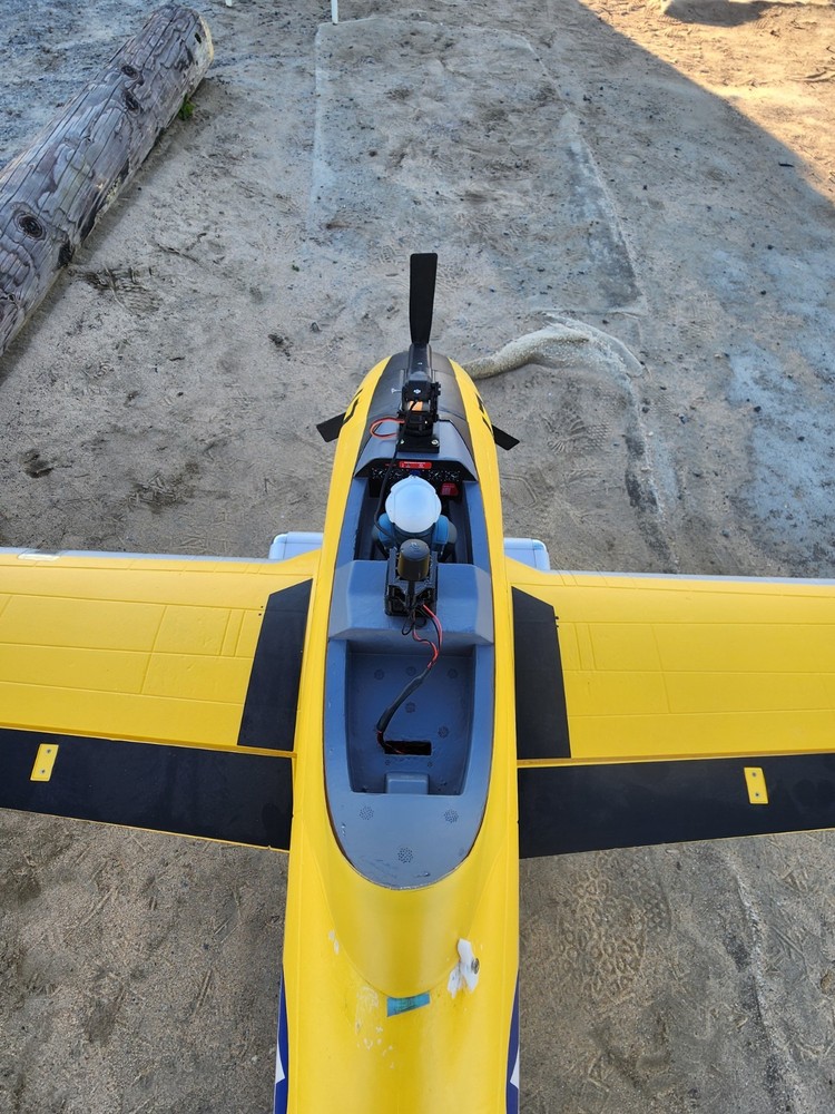 RC PLANE T-28 Trojan BNF FPV WITH DJI HEADTRACKER