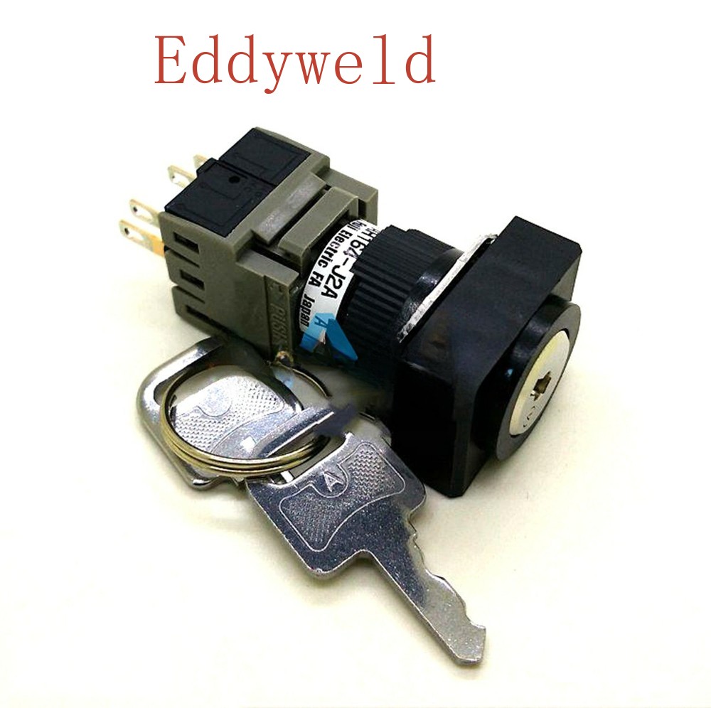 1 NEW FOR FUJI AH164-J2A11A Rectangular key selector switch two files