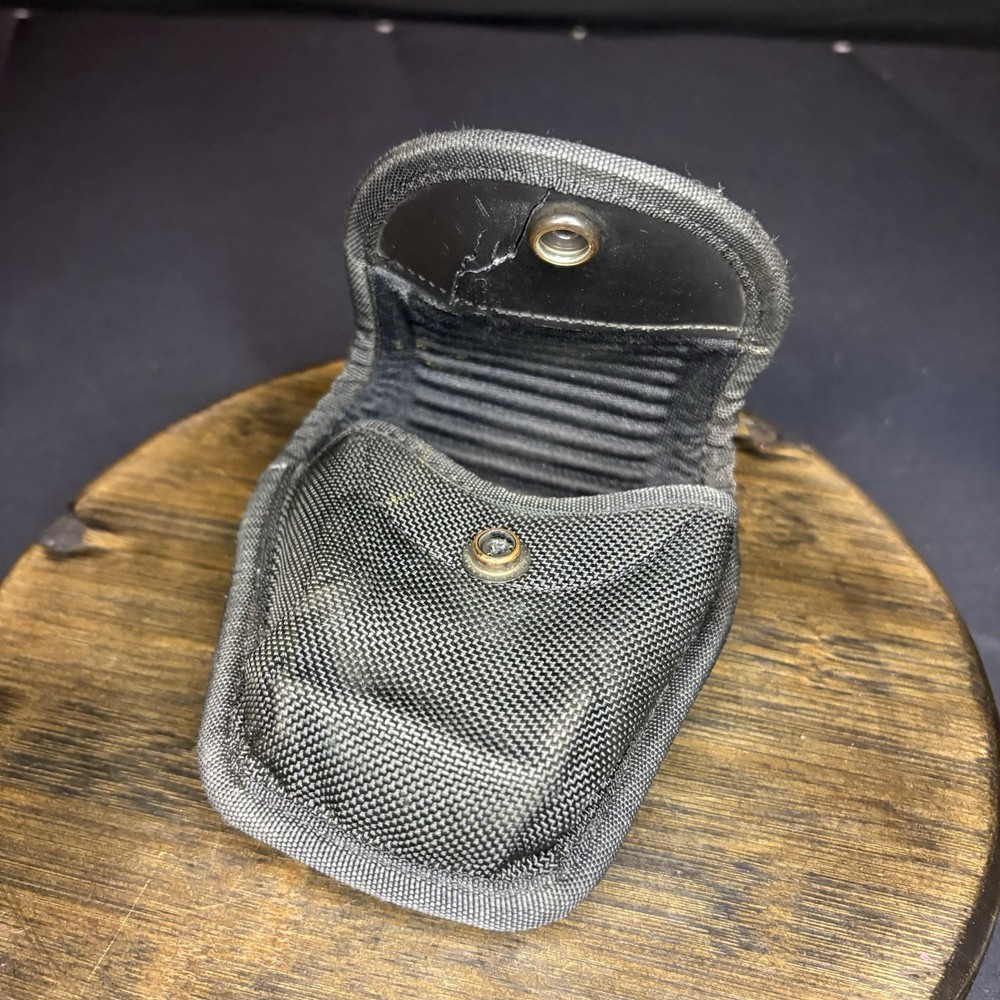 Bianchi Double Handcuff Case Blank Nylon