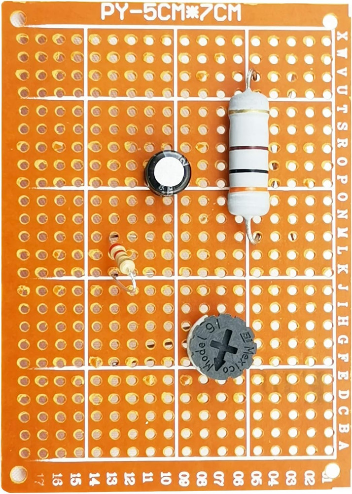 15Pcs PCB Protoboards, 5X7Cm 1-2-3 Perf Board Circuit Board Strip for Electronic