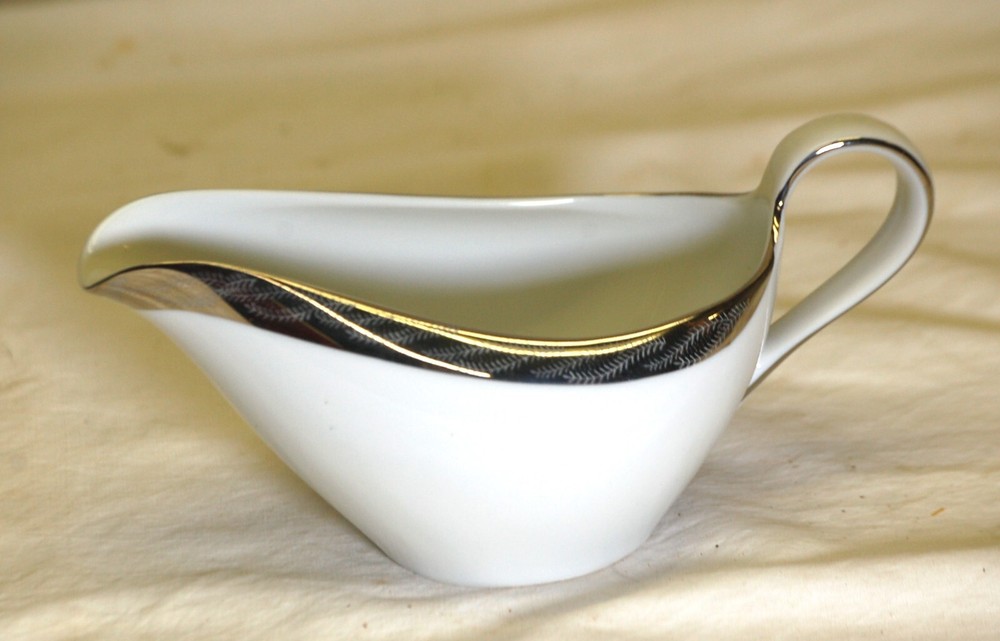Fukagawa Silver Lichen Creamer Pattern No. 917 Japan