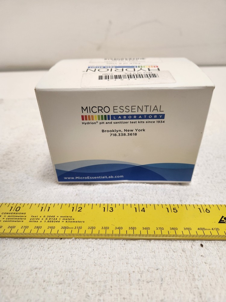 Hydrion 9200 Plastic pH Indicator Strips 6 Pack EXP 8/15/24