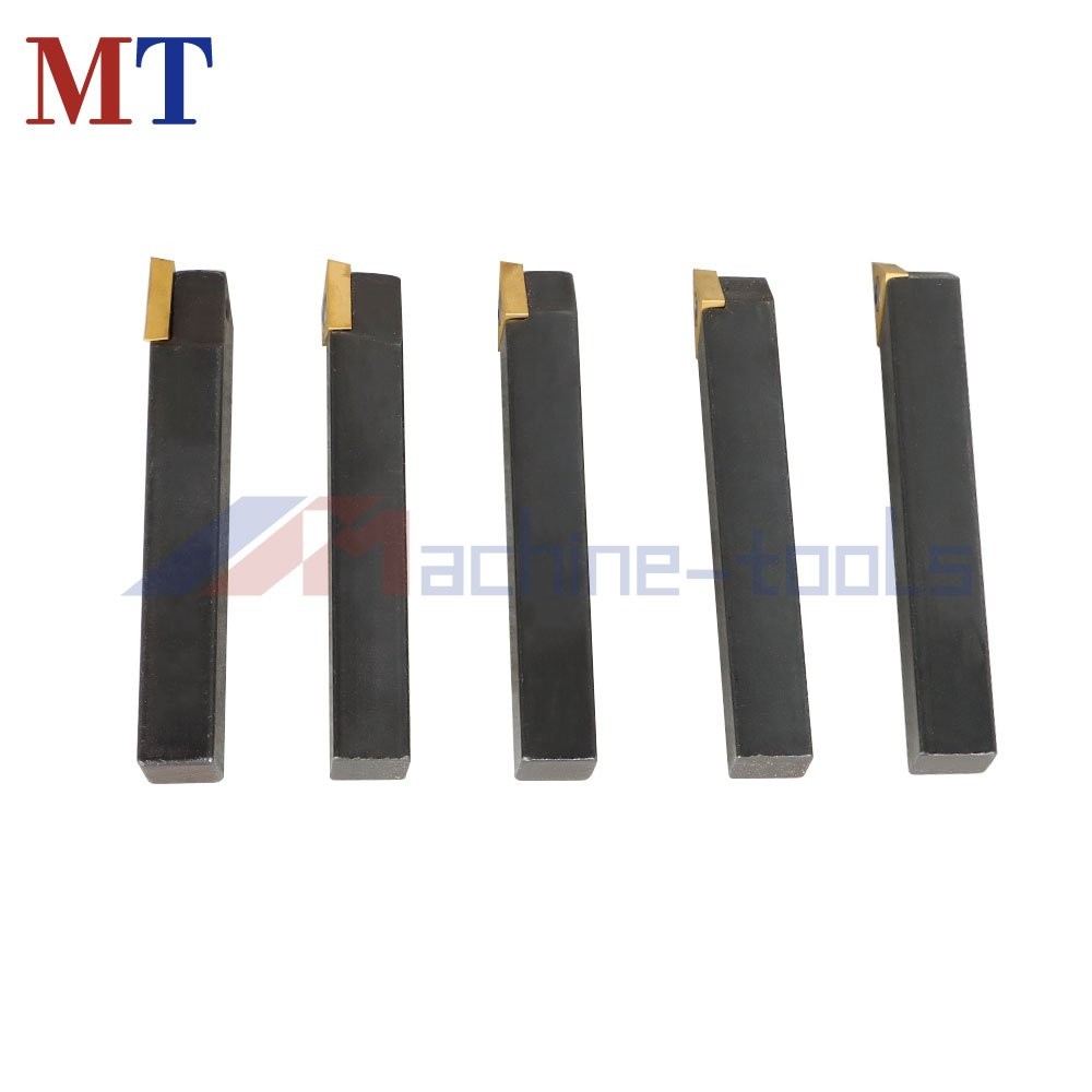 1/2" 5Pcs Carbide Indexable Turning Tool Lathe Tool Bit With Carbide Inserts