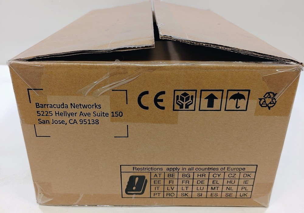 Barracuda NextGen CloudGen Cloud Based Firewall F280 BNGF280a 10.0 Firmware Comp