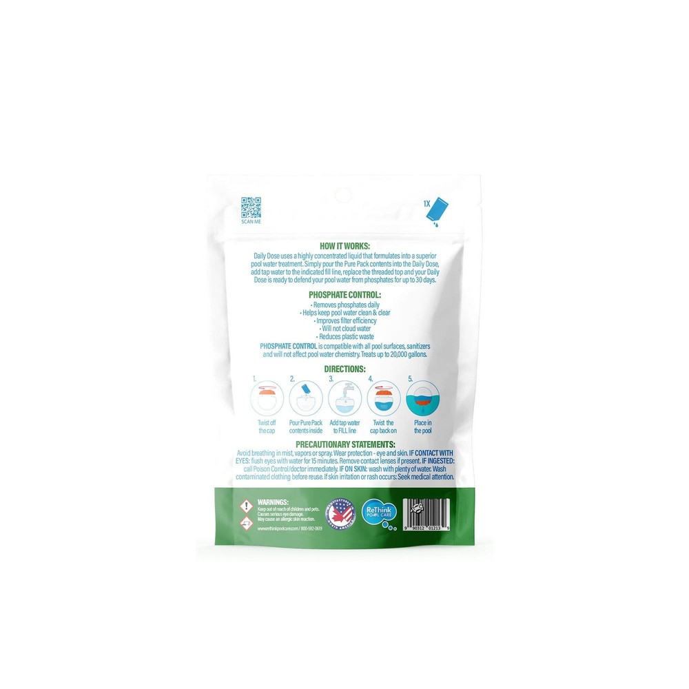 ReThink Pool Care Pure Pack - Phosphate Control (01213)
