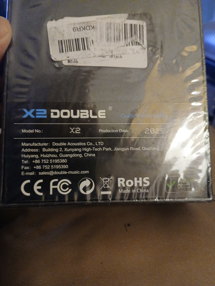 X2 Double Guitar Preamplifier X2