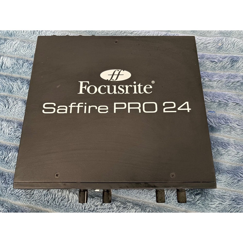 Focusrite Saffire PRO 24 Firewire Audio Interface Pro Studio Rackmount