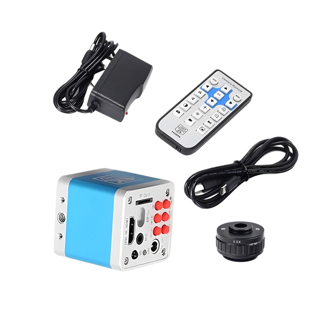 4K 2160P 41MP HD Industrial Video Microscope Camera With C Mount Adapter