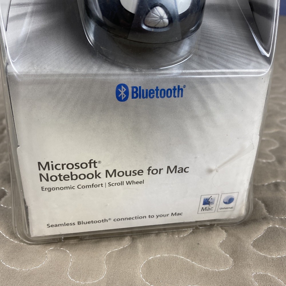 Microsoft Bluetooth Notebook Mouse For Mac 5000 Apple Compatible Model 1077