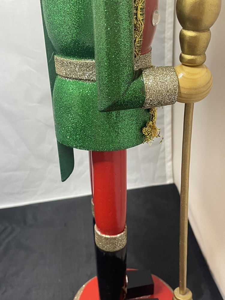 20 Inch Nutcracker King With Staff And Crown From Hobby Lobby , Christmas Decor