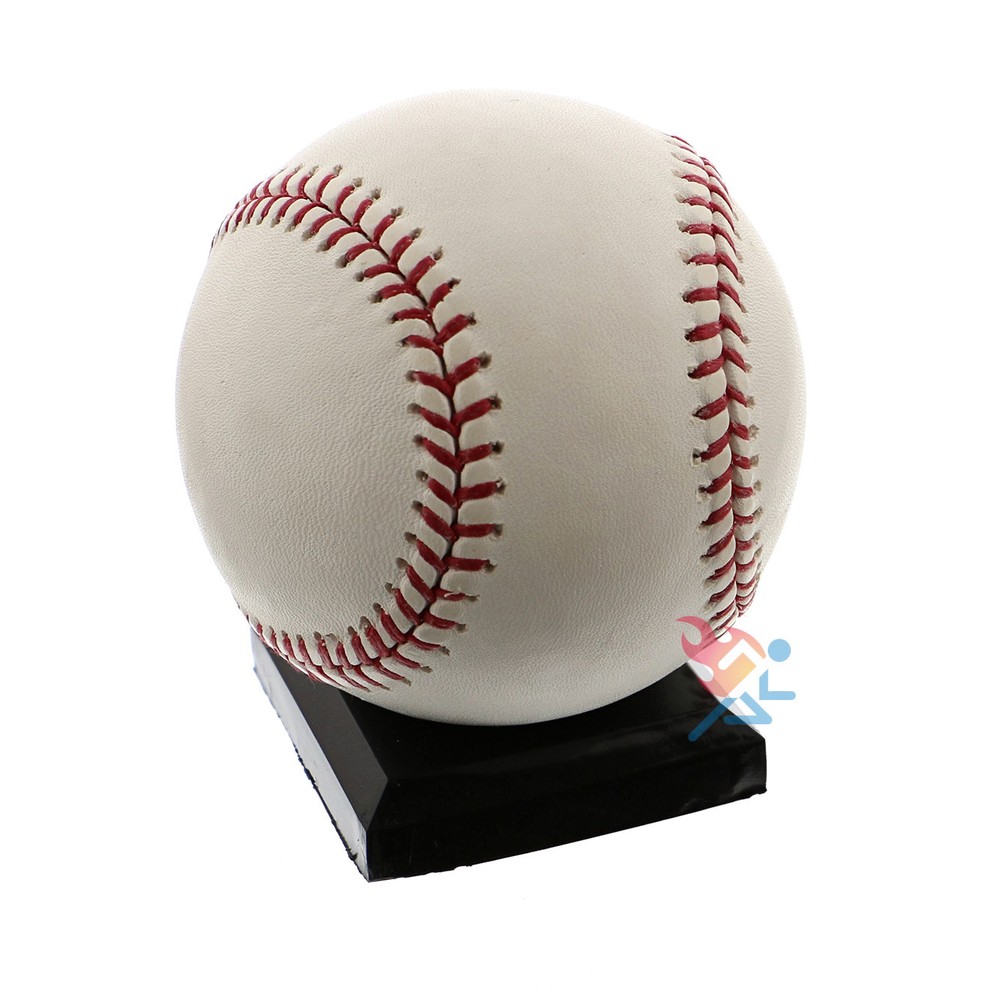 Baseball Display Stand Black Large 2" Square Dimple Block, 12 Pack