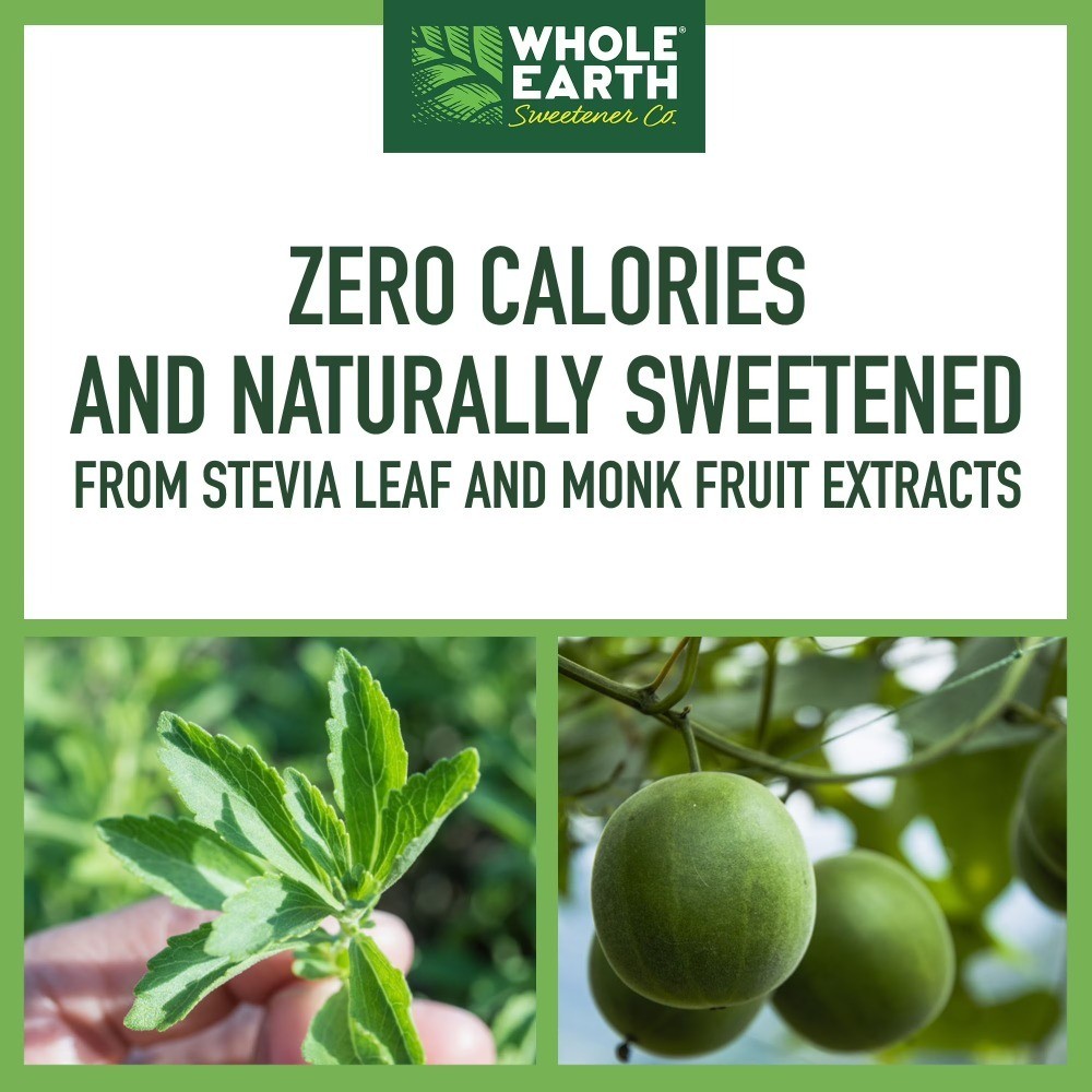 Stevia & Monk Fruit Zero Calorie Sweetener, 400 Packets