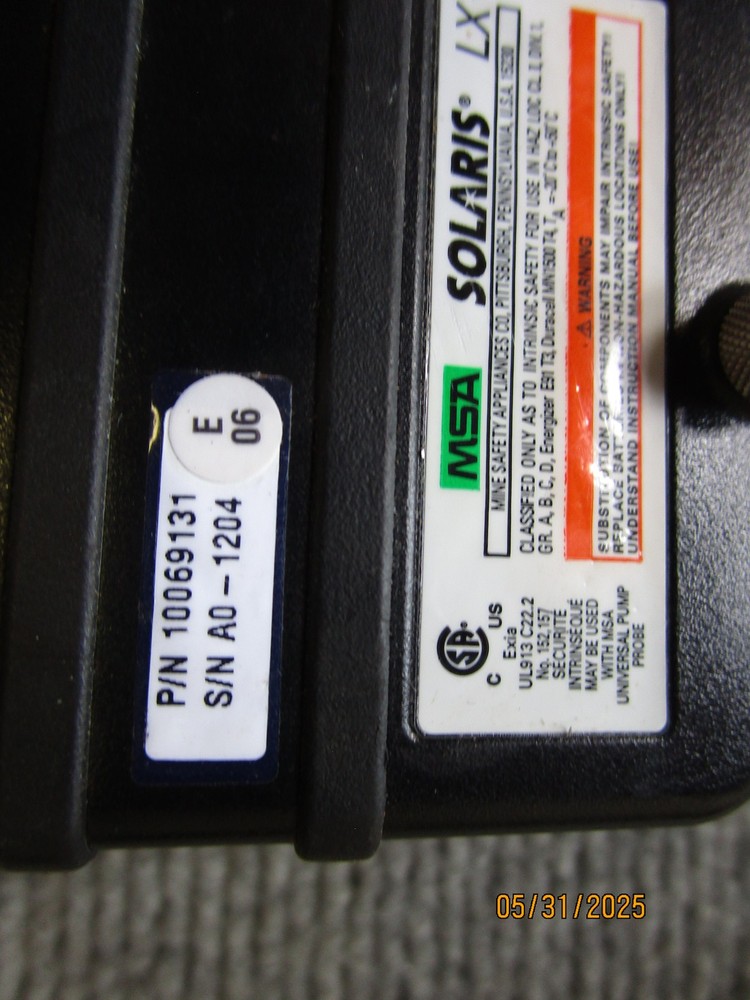 MSA Solaris Gas Detector 10069131