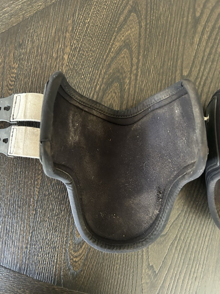 Veredus Black Carbon Gel Rear Fetlock Hind Boots Size Medium