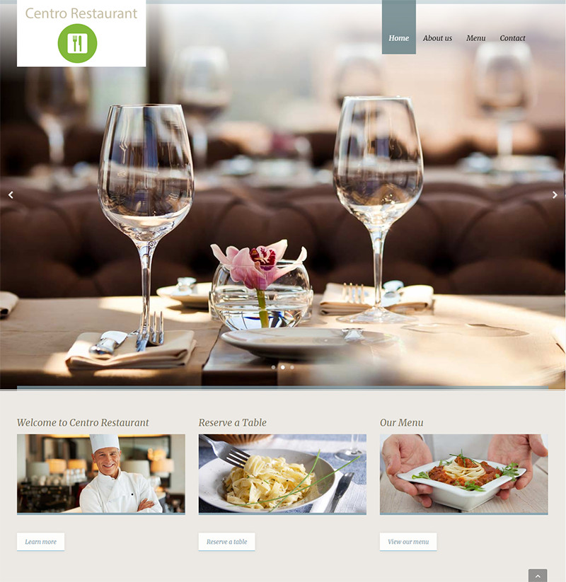 Beautiful Restaurant Website Free Hosting / Installation / Setup
