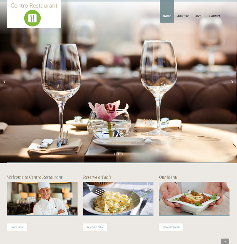 Beautiful Restaurant Website Free Hosting / Installation / Setup