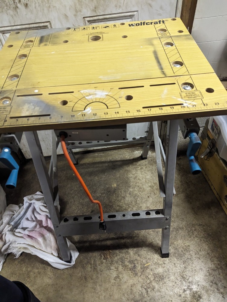 Wolfcraft Workbench with Electric Box