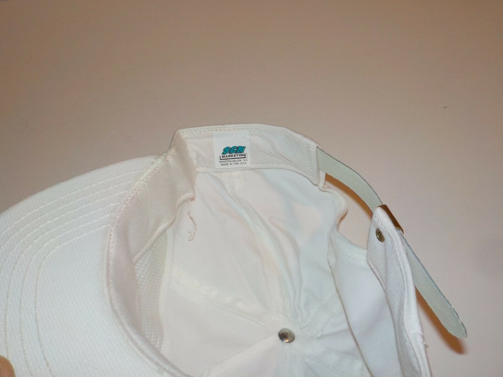 Vintage PLANTERS Peanut Adjustable Hat White Life Savers