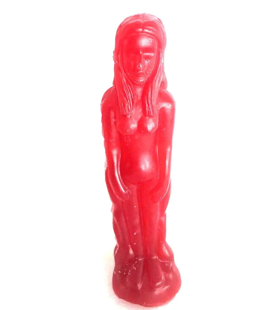 Hex Cross Destroy Enemy Figure Candle Magickal Prepared to Work