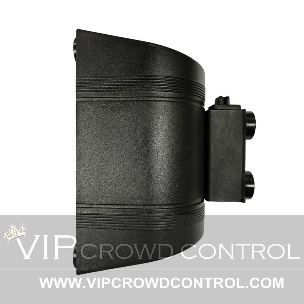 MAGNETIC RETRACTABLE BARRIER, 120" BLACK BELT