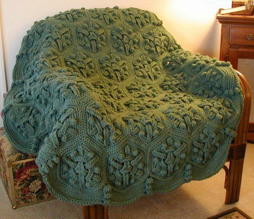 Just  Right Sage Crochet Afghan Pattern