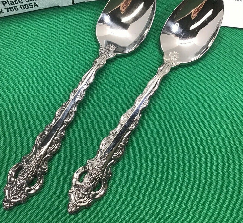 Oneida Stainless Steel Da Vinci 2 teaspoons Davinci