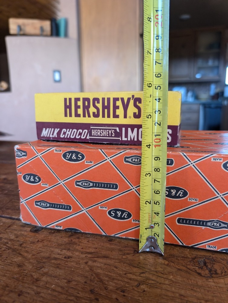 Vintage Antique Advertising Boxes Hersheys Chocolate Bar Flexo-Bars EMPTY BOX