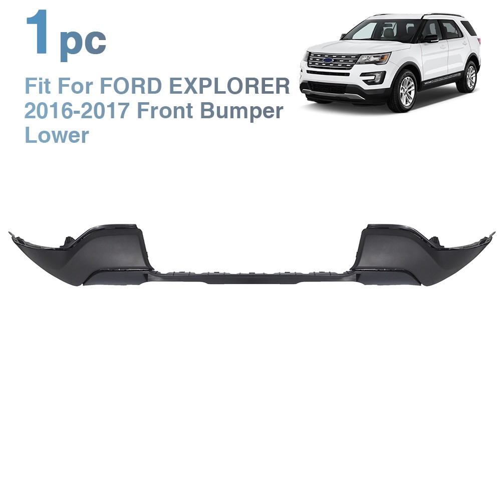 Front Lower Bumper Primed Fits For 2016-2017 Ford Explorer