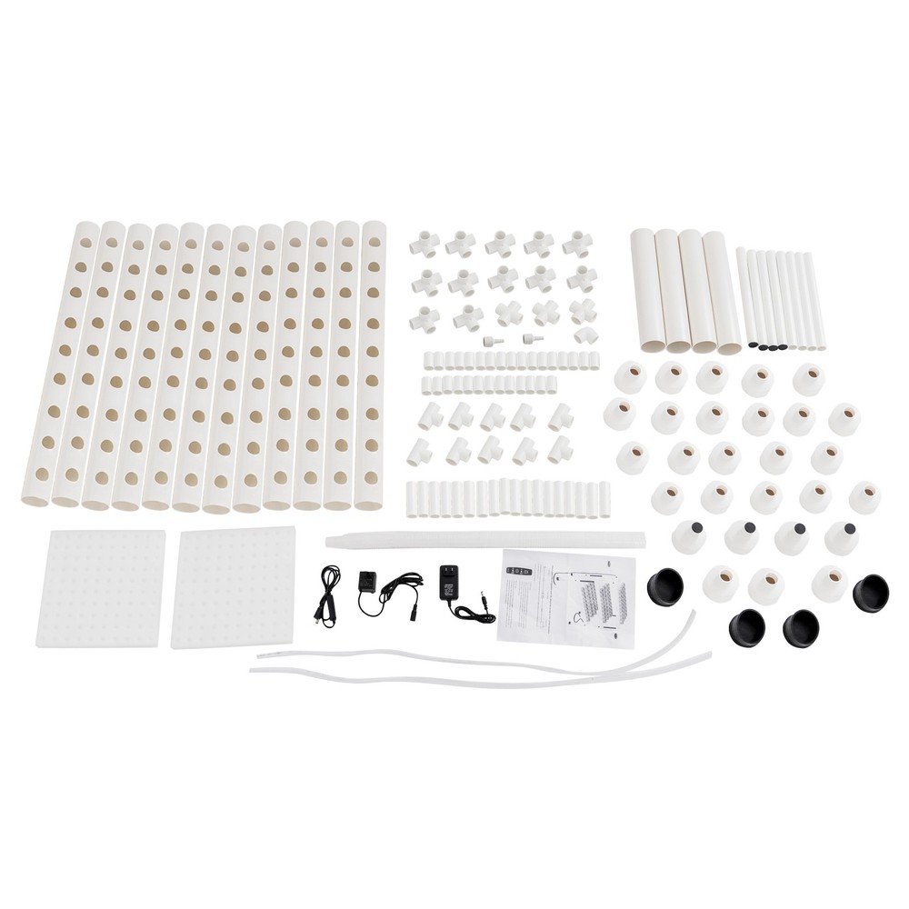 Vertical Hydroponics Growing Kit Hydroponic Rack 108-Hole Hydroponic Growing Kit