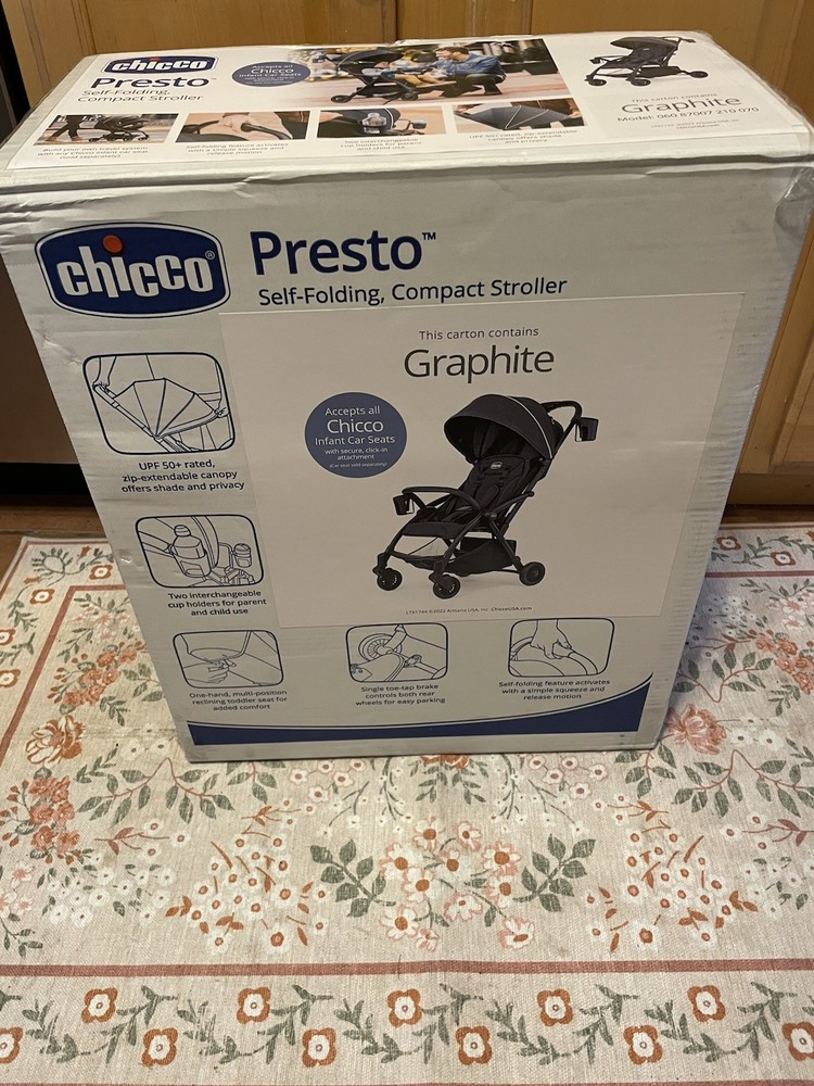 Chicco Presto Compact Stroller - Gray