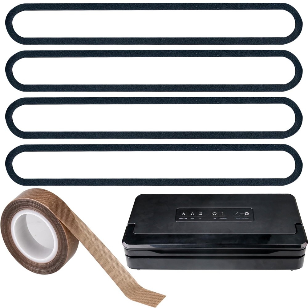 4 Pack Foam Replacement Gaskets compatible with Anova Culinary Precision Vacu...
