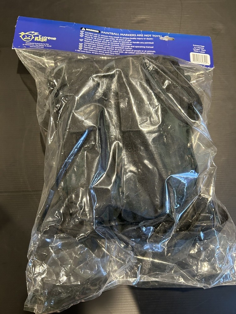 NEW!! Extreme Rage Deluxe Mesh 4+1 Harness - Black