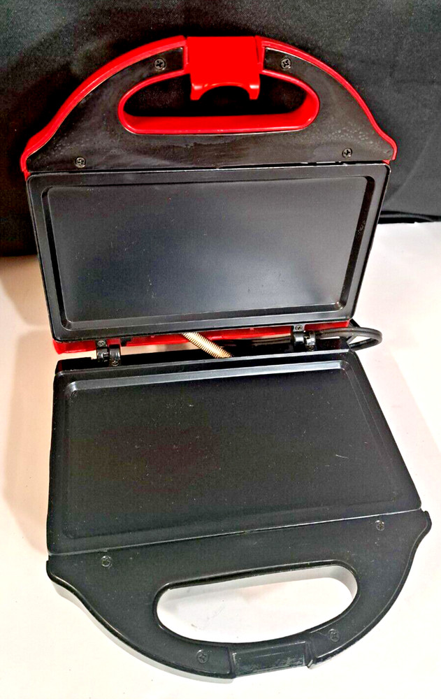 Nostalgia Electronics Electric Dog Biscuit Maker Kit Storage Tin TESTED