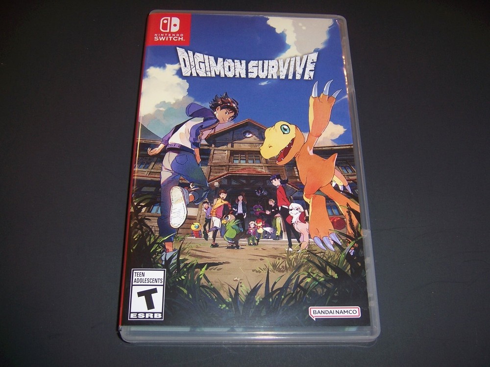 Authentic Replacement Case ONLY - DIGIMON SURVIVE - Nintendo Switch Box