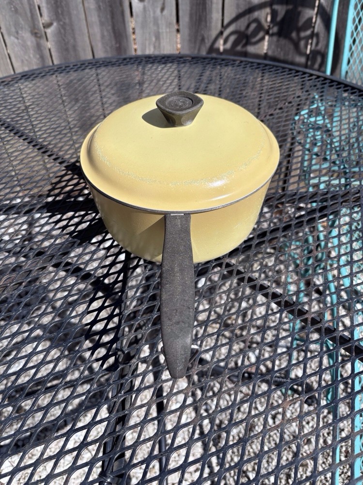 HARVEST GOLD CLUB SAUCE PAN 8”-4”