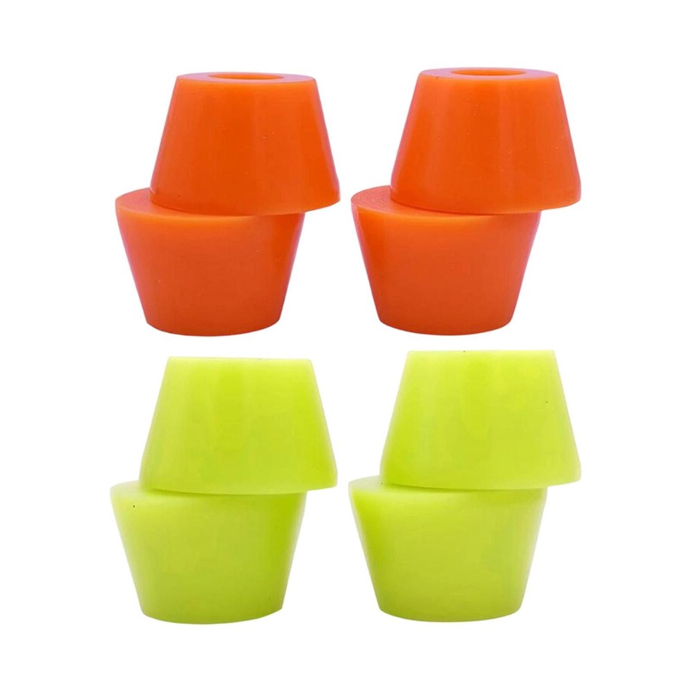 4x Longboard Bushing Replacement Cups Quick Installation PU Bubble Bushings