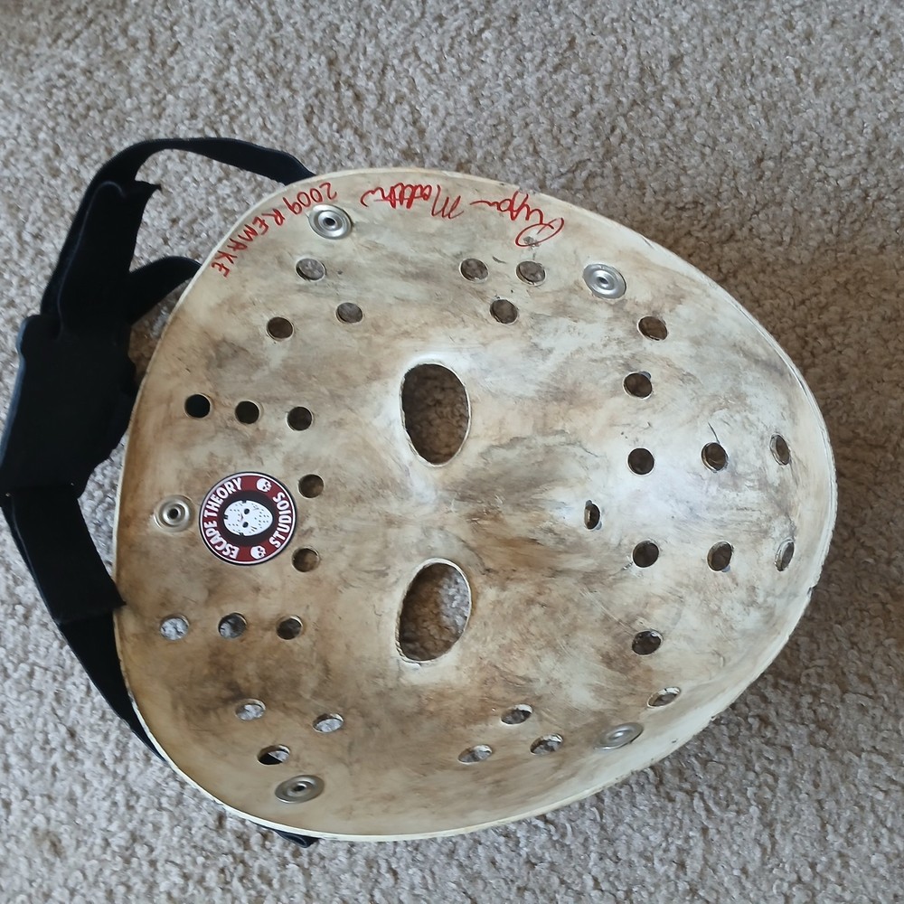 FRIDAY THE 13TH 2009 REMAKE MASK ESCAPE THEORY STUDIOS SIGNED BY RYAN MATTHEW