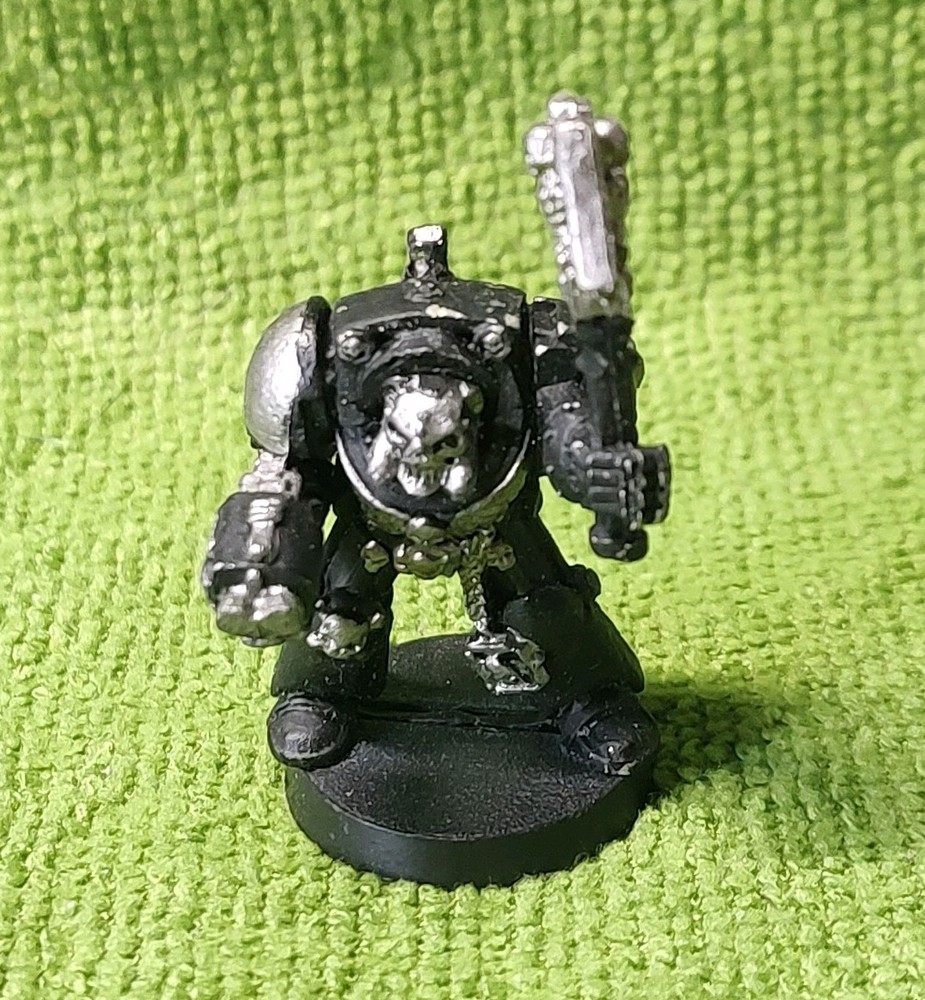 Warhammer 40K Space Marine Metal Terminator Chaplain OOP
