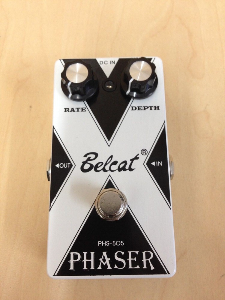 Belcat PHS-505 Guitar Effects Pedal, PHASER - White