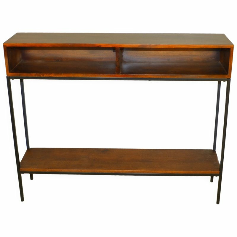 Carolina Classics Edvin Console in Chestnut/Black