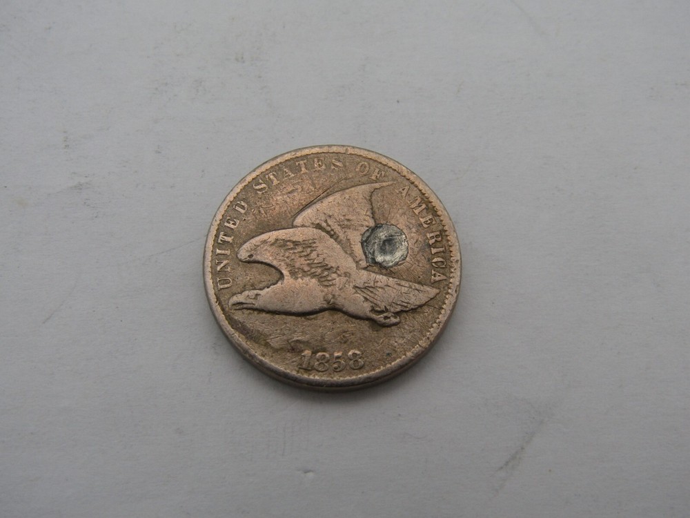 1858 Flying Eagle Cent. *430