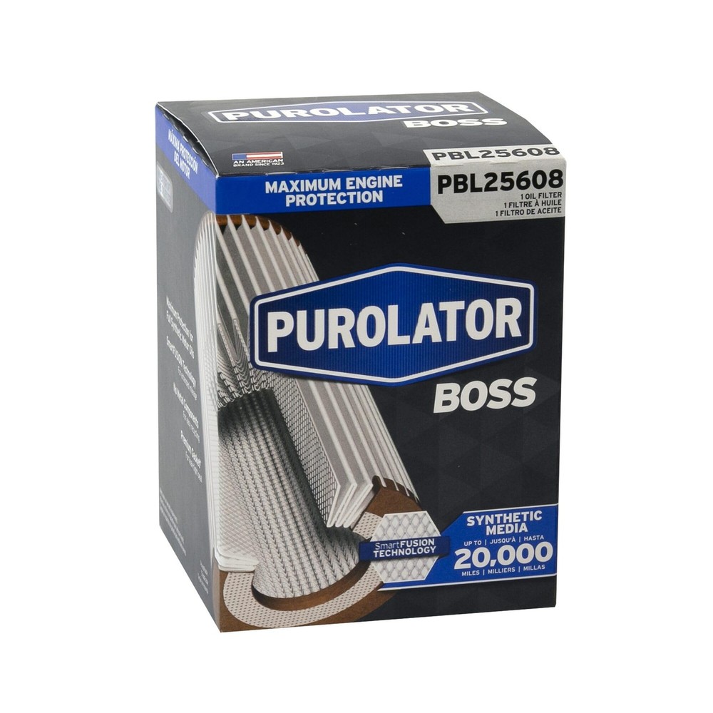 Purolator PBL25608 PurolatorBOSS Maximum Engine Single Filter, Black