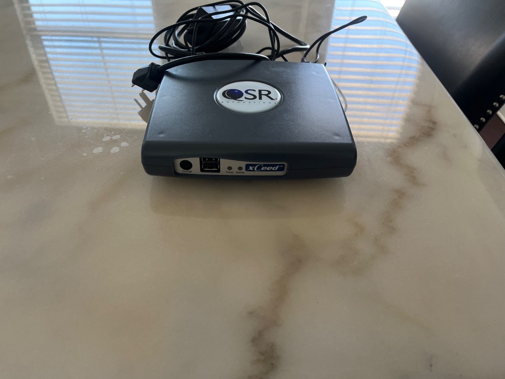 QSR xCeed Kitchen Controller DE-4100 w/ Power Adapter