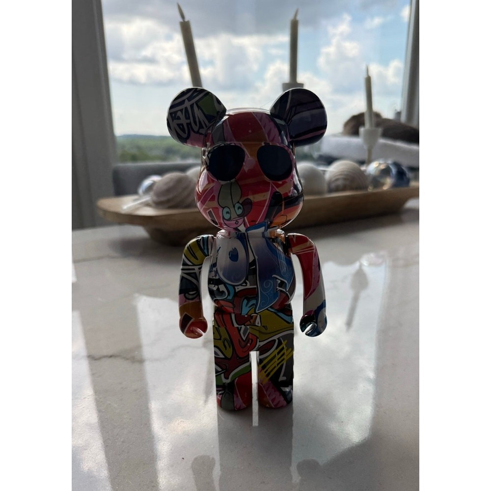 B5+ Bear Bluetooth Speaker – Fun Graffiti Design!