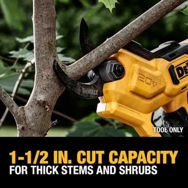 For DCPR320B 20V Cordless Battery Powered Pruner Pruning Shears Garden Tool US