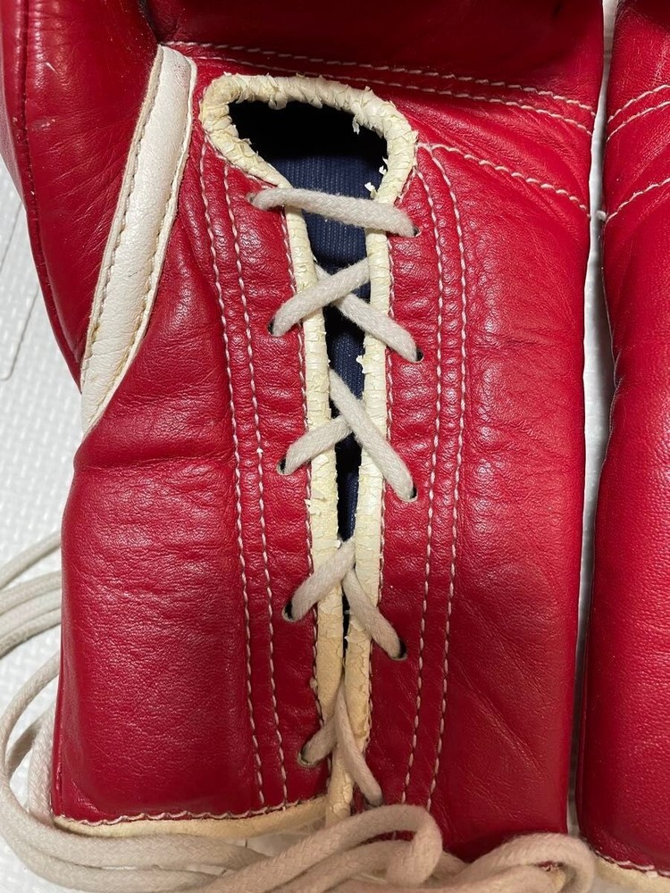 Winning Boxing Gloves Professional Type 8oz Red String type JAPAN MS200 Used