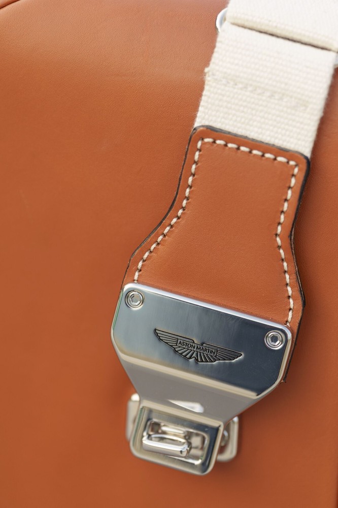 Aston Martin 4 Piece Tan Luggage Set