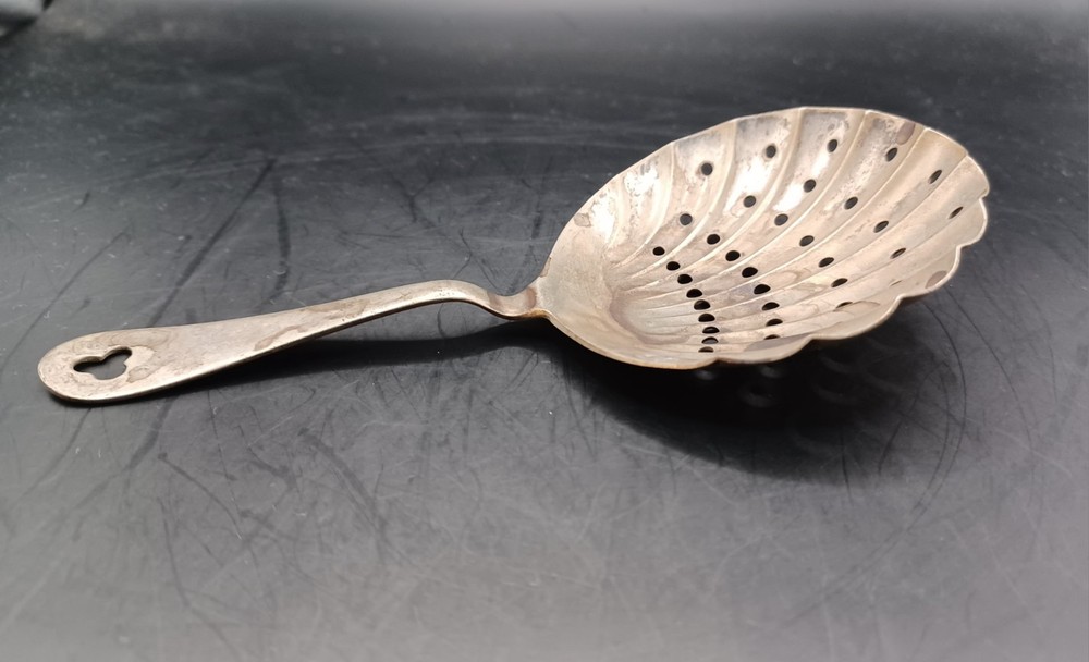 Antique R.C. Co. Silverpated Julep Strainer/tea Strainer. E2395